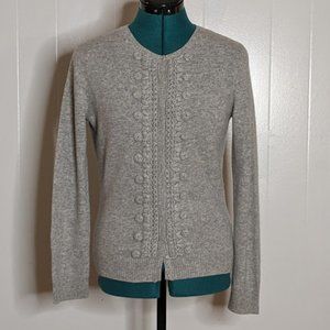 Prive Cashmere Knitted Cashmere Cardigan. Size S.